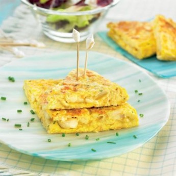 Tortilla de bacalao