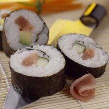 Receta de Makisushi de salmón y atún