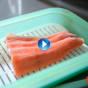 ¿Cómo descongelar pescado en el microondas?