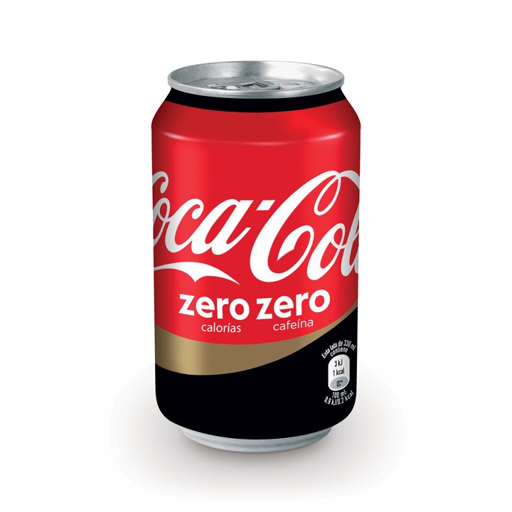 Coca Cola Zero sin cafeina
