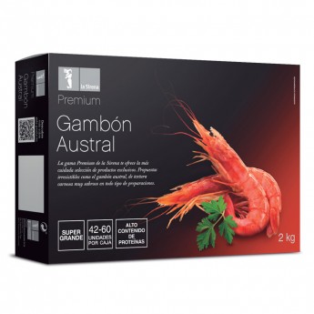 Gambón Austral crudo supergrande Premium