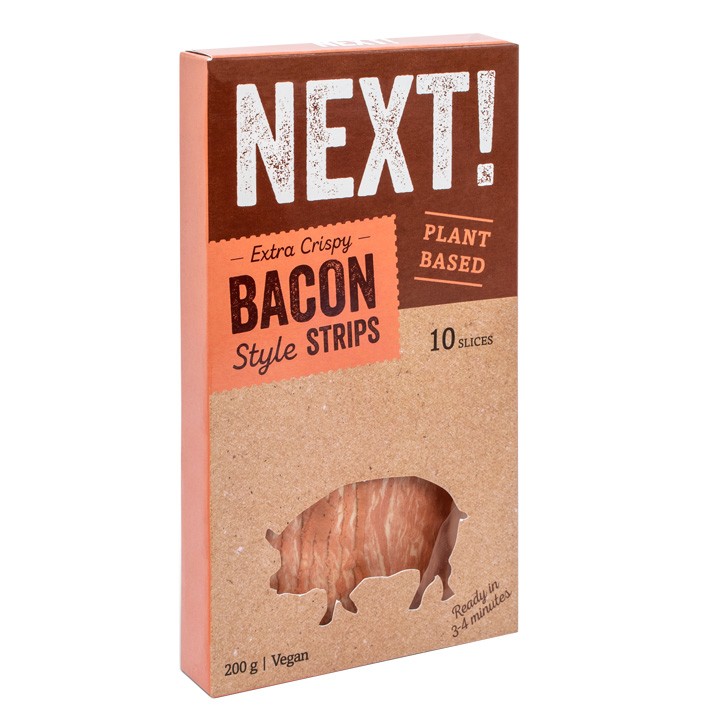 Bacon vegano Next