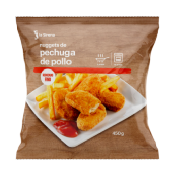 Nuggets de pechuga de pollo