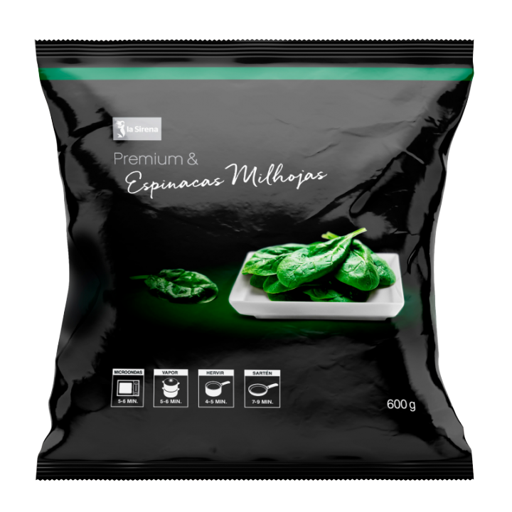 Espinacas milhojas Premium