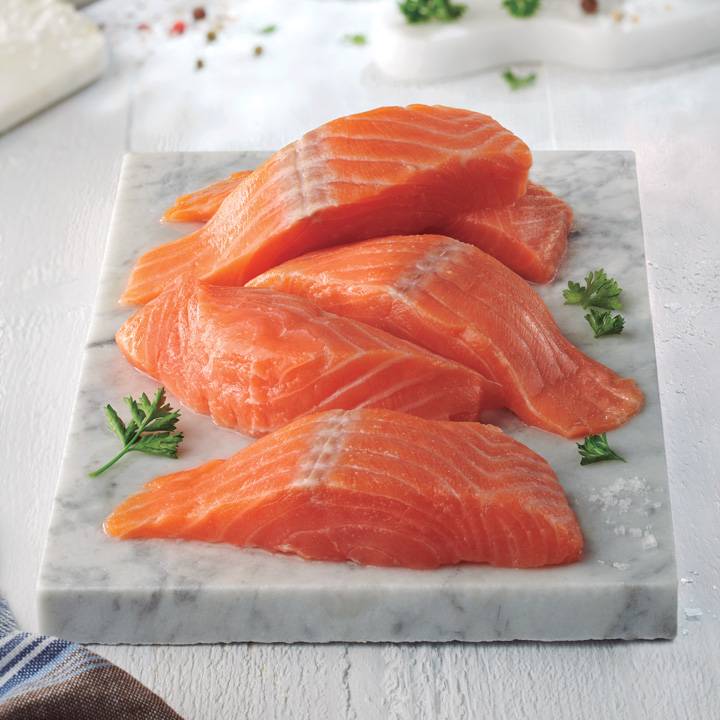 Porcions de salmó noruec Premium