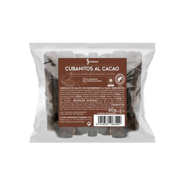 Cubanitos al cacao