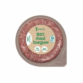 Maxi hamburguesa boví Bio