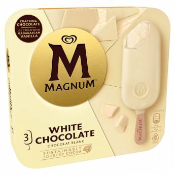 Magnum white chocolate Frigo