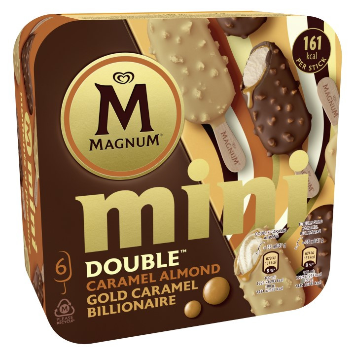 Magnum Mini Double caramel mania