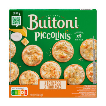 Piccolinis 3 formaggi Buitoni