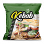Kebab loncheado vegano