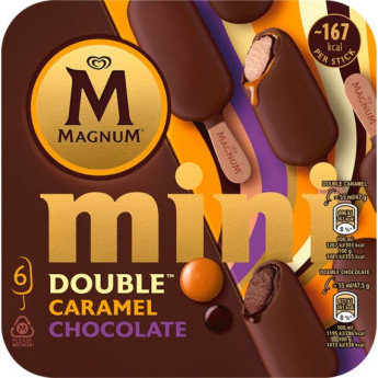 Magnum Mini double chocolate & caramelo