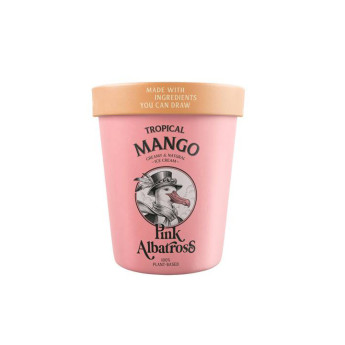 Tarrina vegana mango Pink Albatros