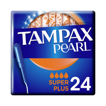 Tampón Tampax pearl super plus
