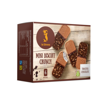 Mini biscuit nata y chocolate