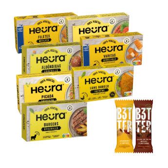 Pack regalo Heura + barrita B3tter