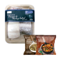 Pack regalo porciones merluza MSC Skin + patatas con setas y judías o salteado alcachofa baby