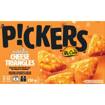 Pickers nachos rell queso cheddar MCCain