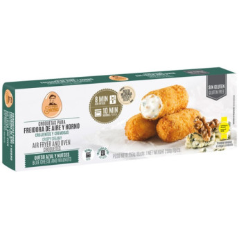 Croquetas queso nueces horno Senén