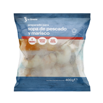 Preparado para sopa de pescado y marisco