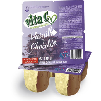 Vasitos vainilla choco s/azucar ktc