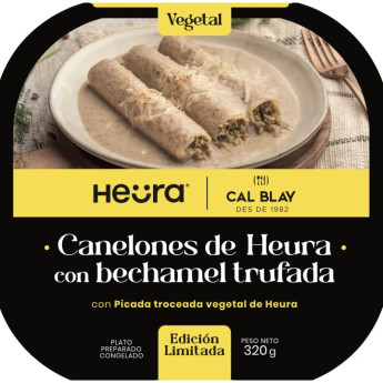 Canelons Heura amb beixamel trufada 320g