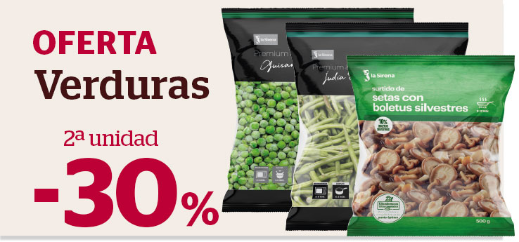 oferta verduras la sirena online